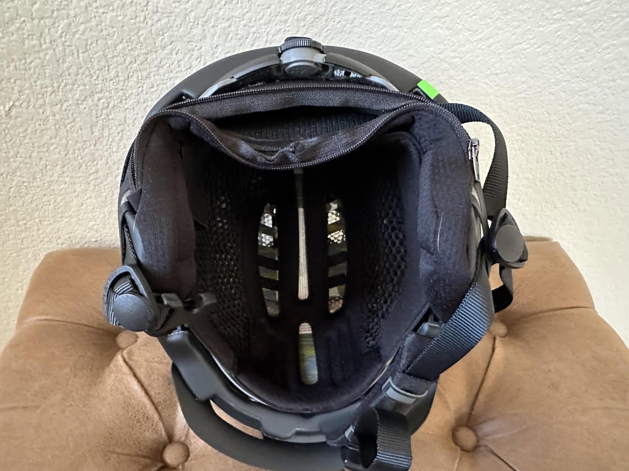 Smith Vantage Snow Helmet Inside View