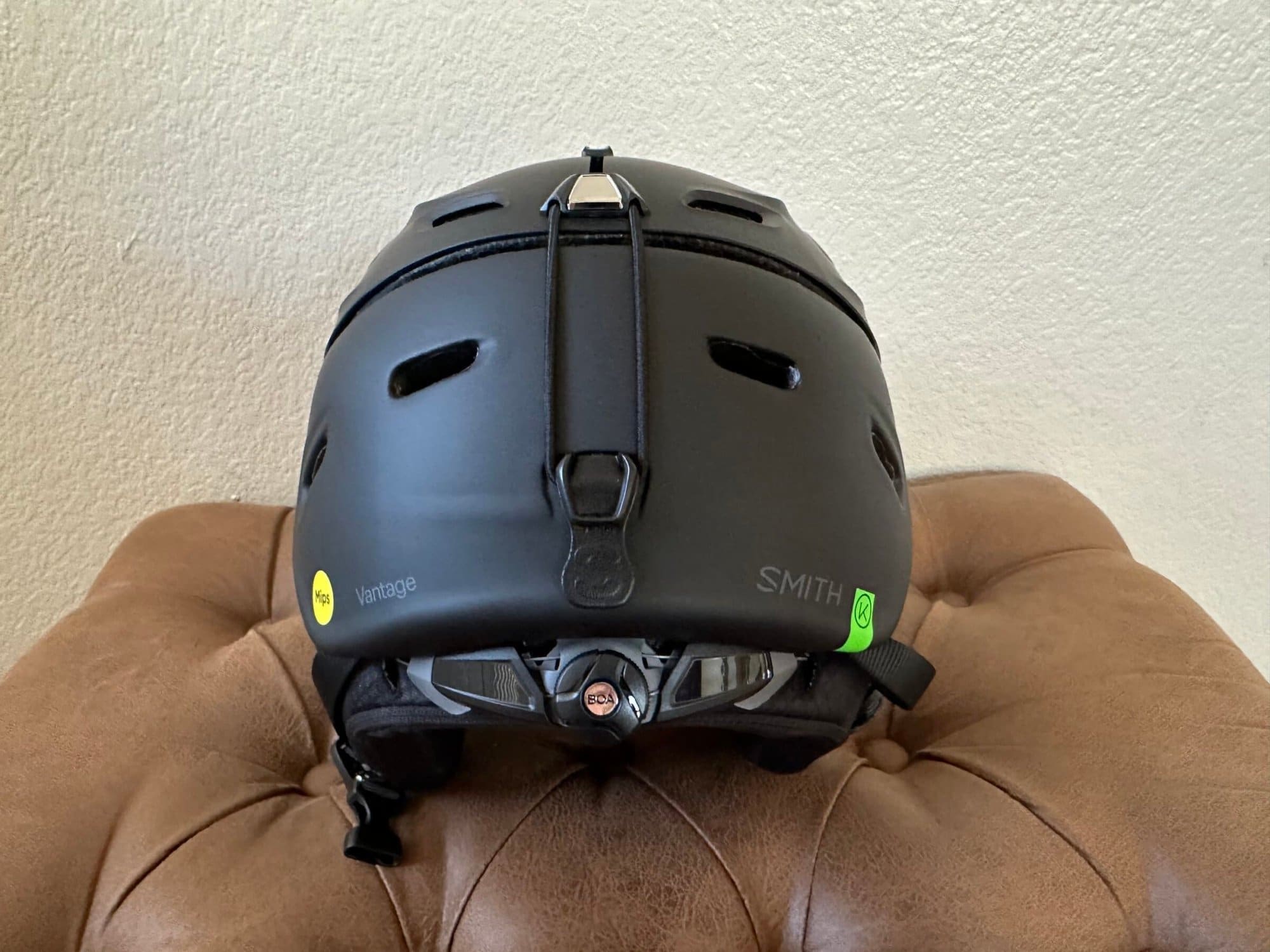 Smith Vantage Sow Helmet Back View
