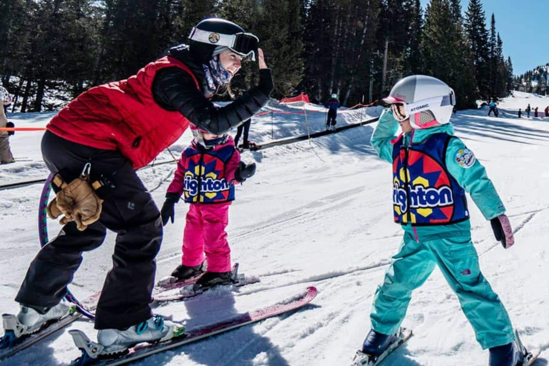 Brighton Ski Resort Lesson Kid