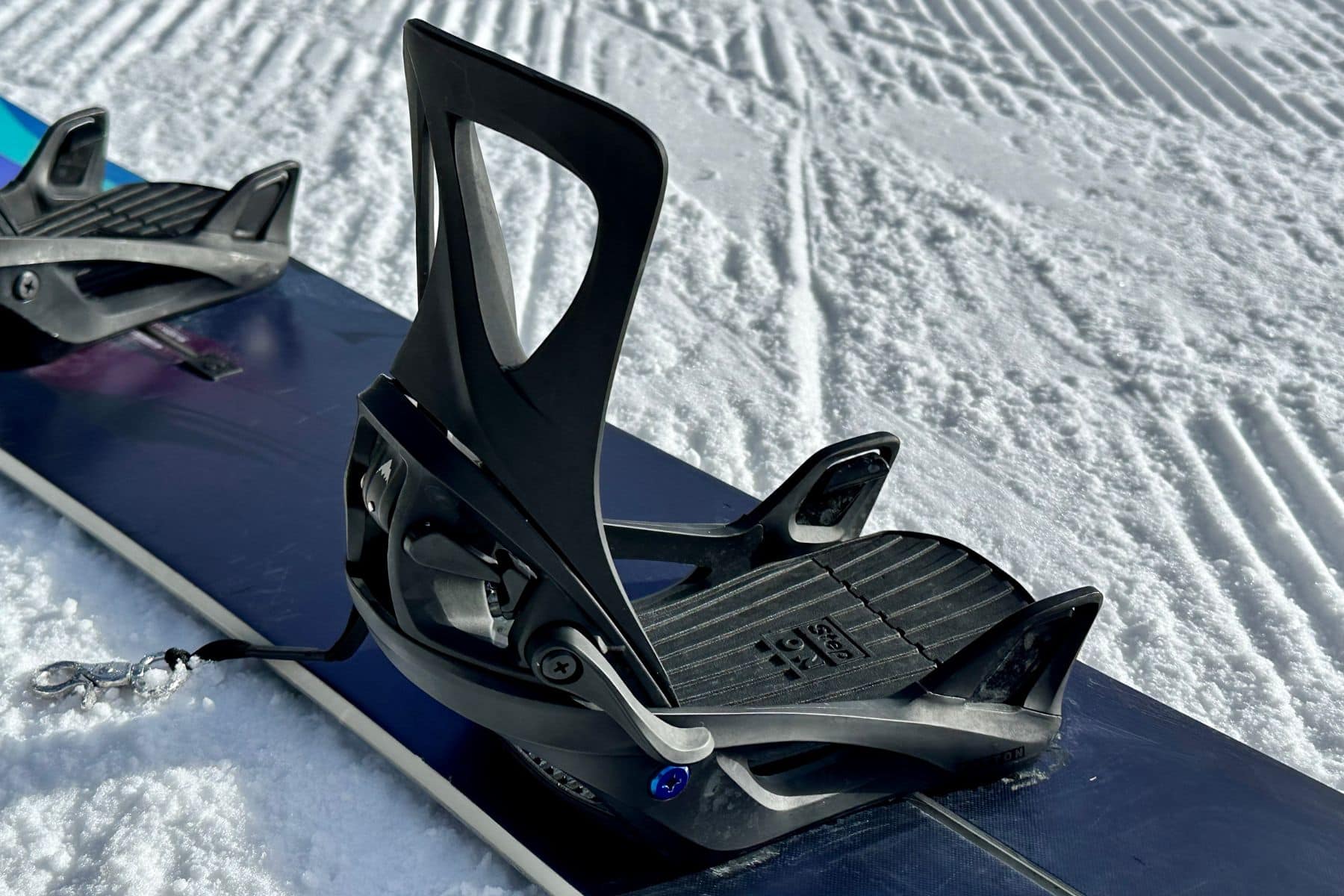 Burton Step On Re Flex Snowboard Bindings Close Up