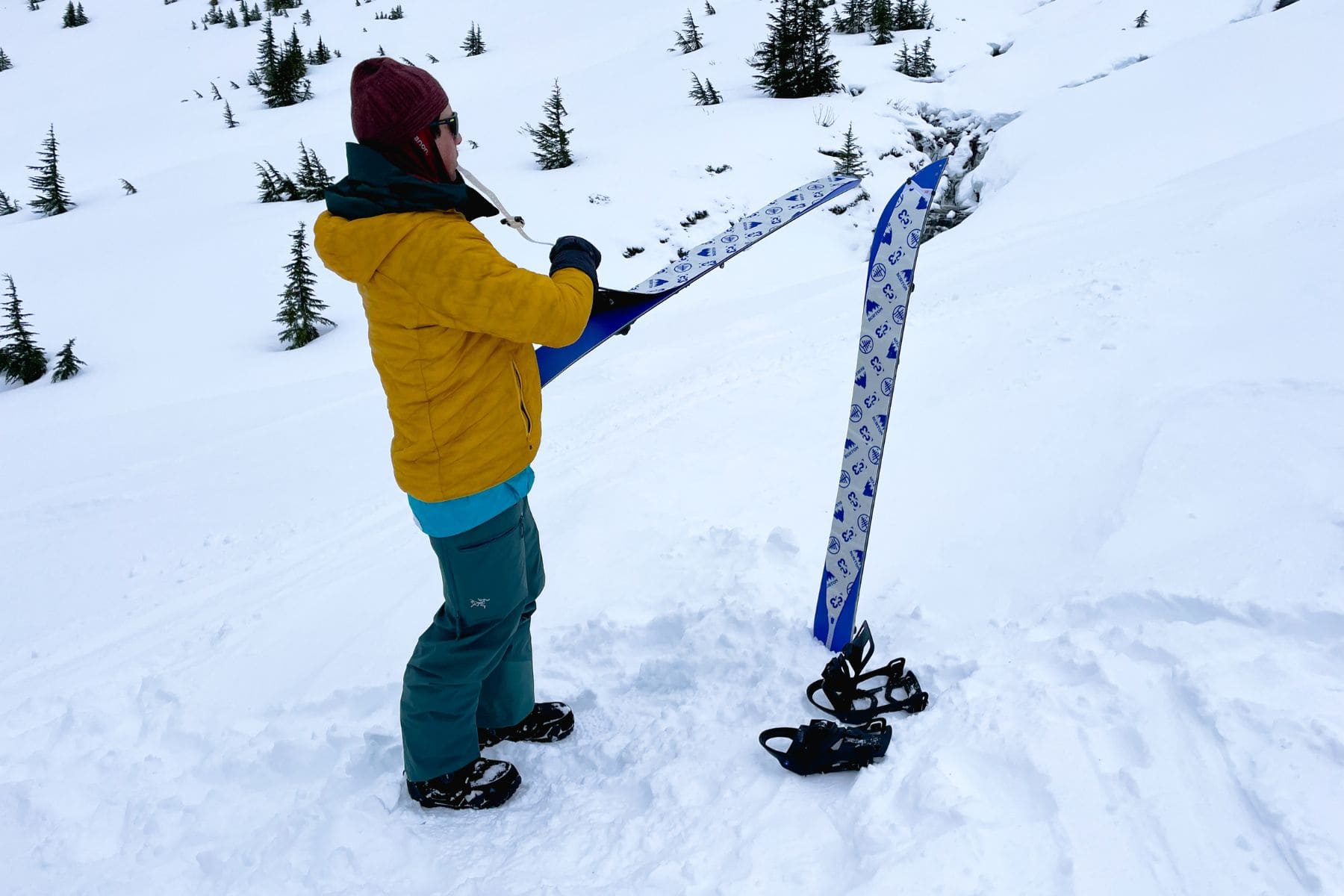 Burton X G3 Universal Splitboard Skins Perfect Balance