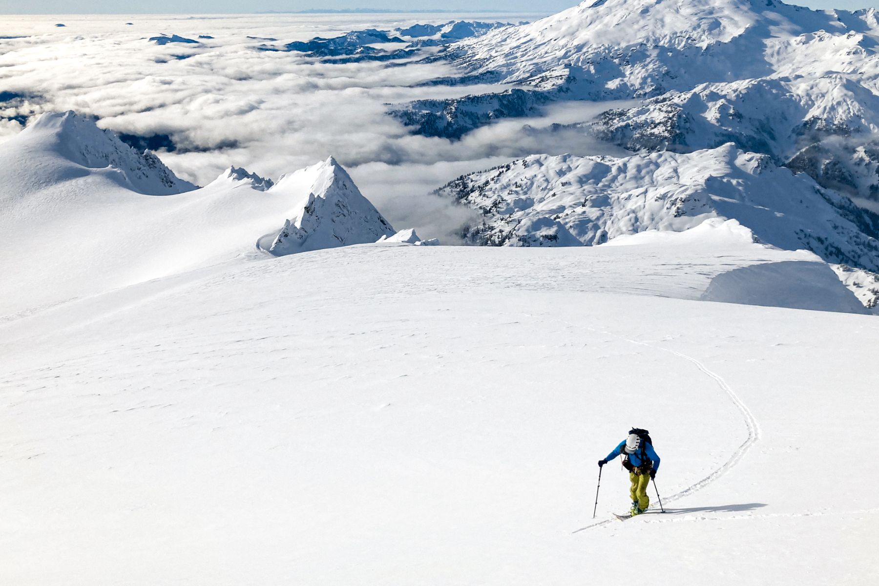 Climbing Uphill Splitboard