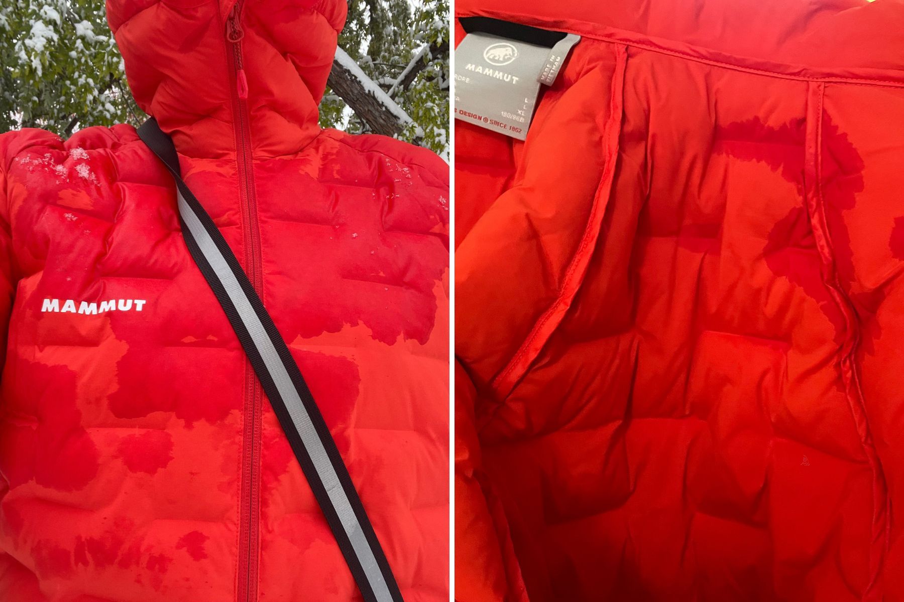 Mammut Sender In Hooded Jacket Water Resistant