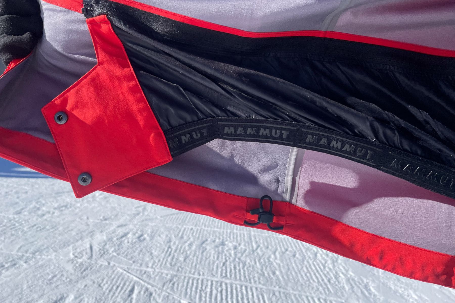 Mammut Stoney Hs Hooded Ski Jacket Cinched