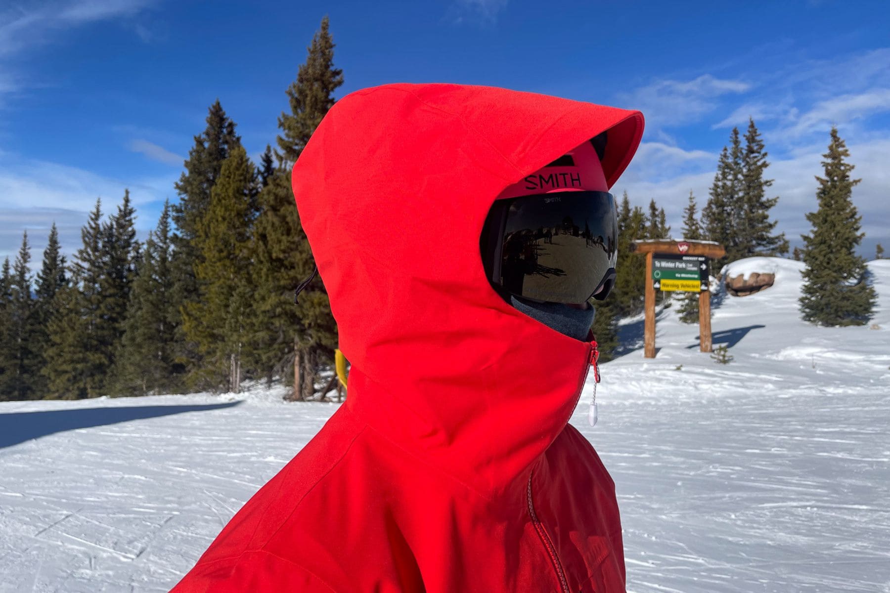 Mammut Stoney Hs Hooded Ski Jacket Full Cover