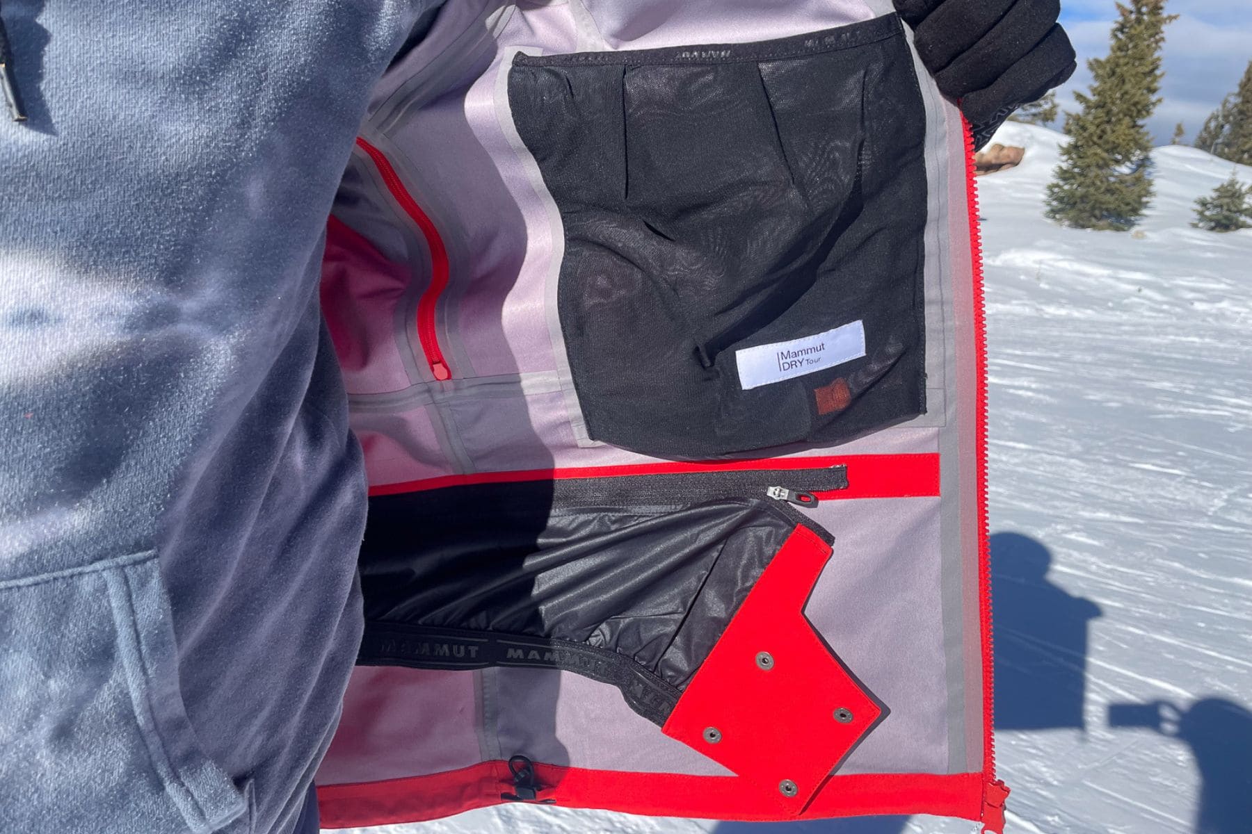Mammut Stoney Hs Hooded Ski Jacket Inner Stash