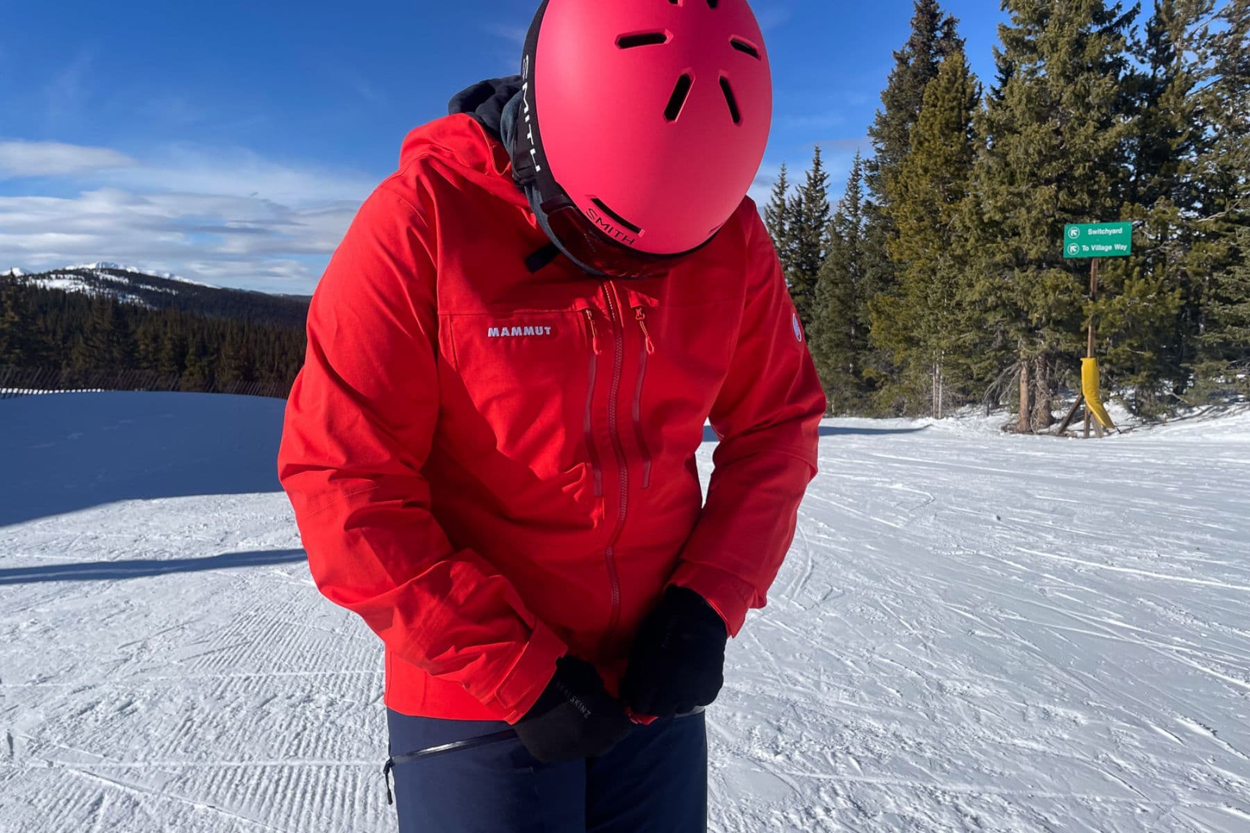 Mammut Stoney Hs Hooded Ski Jacket Water Repellant