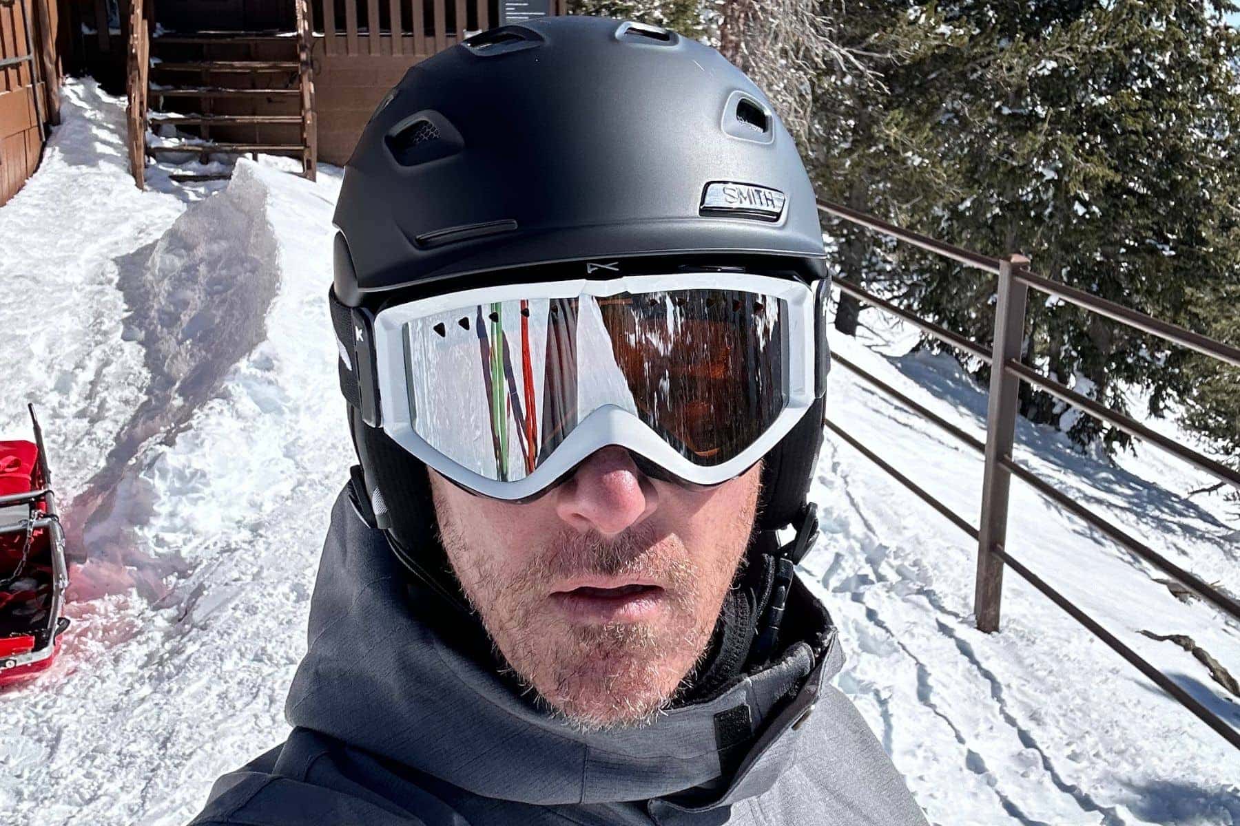 Smith Vantage Ski Snowboard Helmet Snow Front