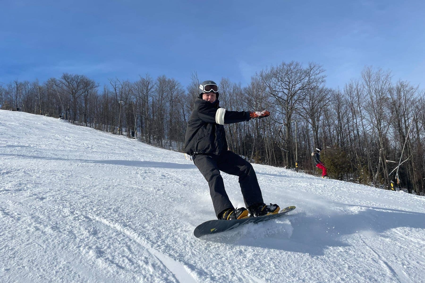 Snowboard Frontside Edge