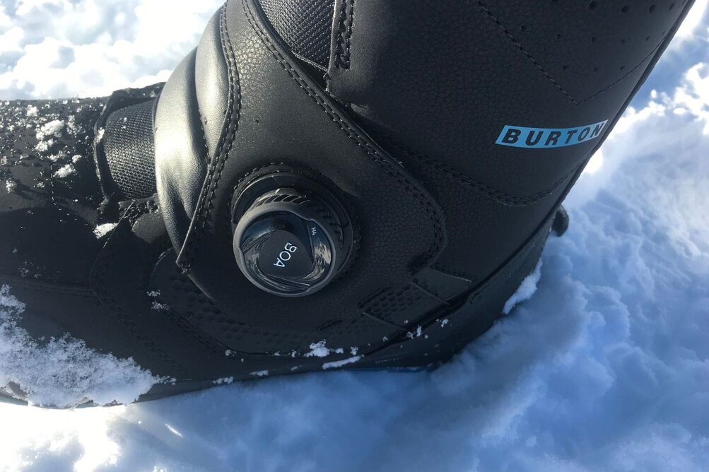 Burton Photon Step On – Chaussures Snowboard Homme – Système BOA, Talon Renforcé, Doublure Thermoformable – Gris, Taille 42.5 – Confort Et Réactivité